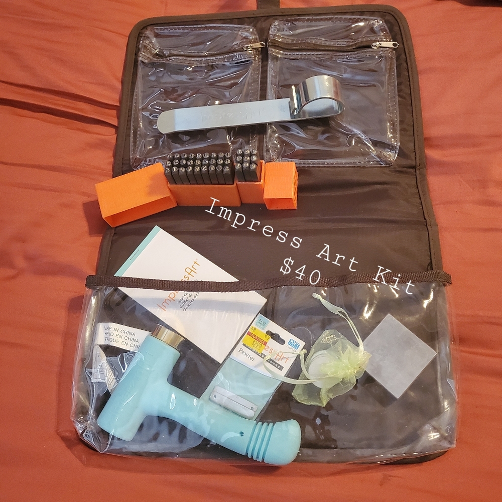 Impress Art Kit Metal Stamping with Case